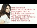 Neel Samandar song lyrics/ Richa Chadha & Ankit D'souza / Benny Dayal & Prakriti Kakar / Meet Bros Whatsapp Status Video Download Free