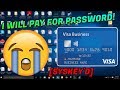 SYSKEYING a scammer! He wants to pay me for the password! [SYSKEY'D]