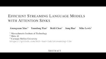 Efficient Streaming Language Models with Attention Sinks