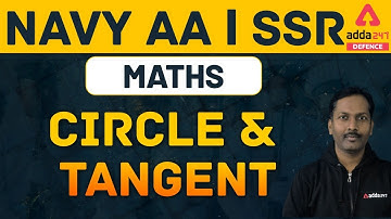 NAVY AA SSR | Maths Circle And Tangent