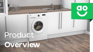 Zanussi Washer Dryer ZWD86NB4PW Product Overview | ao.com