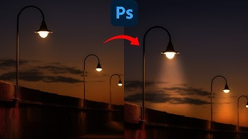 Make Spotlight Effect Using Photoshop Tutorial | Lighting Effect Photoshop Tutorial
