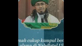 Sayyid Seif Alwi ' NU Gudangnya Ilmu '