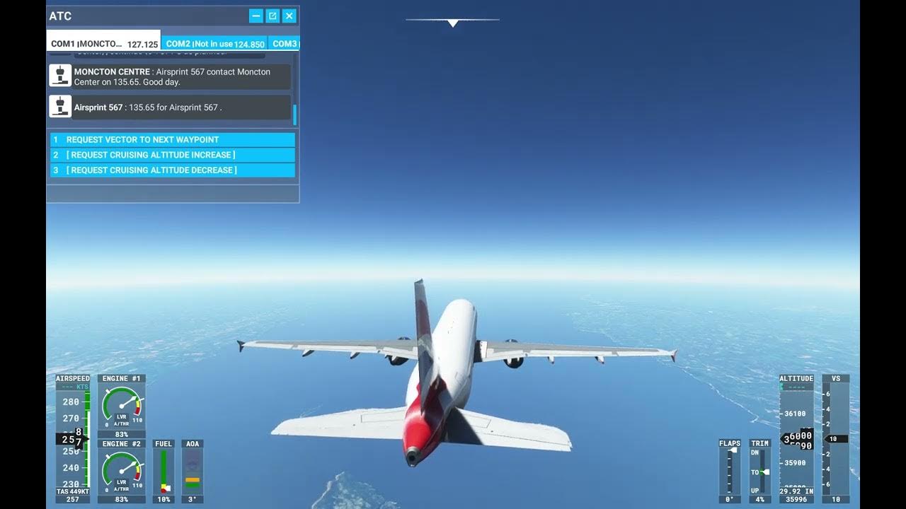 Fenix A320 fuel out final approach to KLGA YouTube