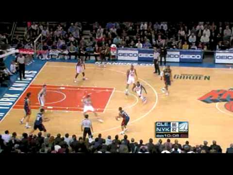 LeBron James 52 points vs New York Knicks 2.4.09