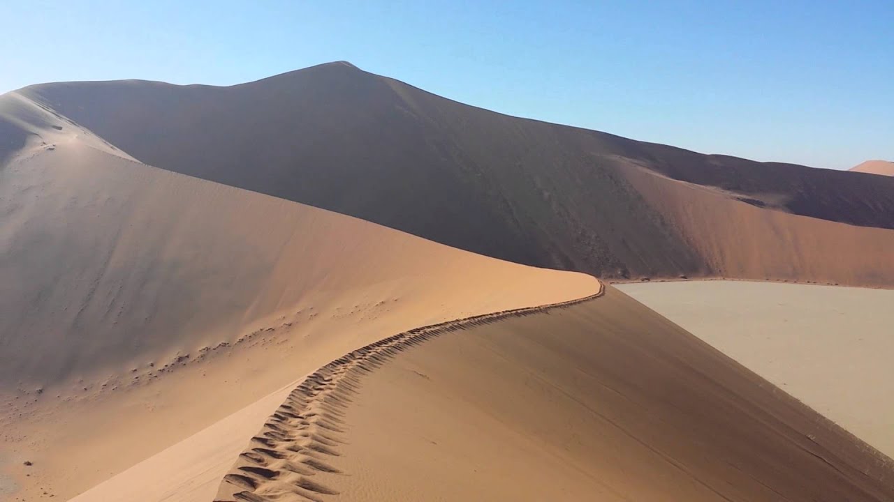 Big Daddy dune at Sossusvlei, Namibia - YouTube