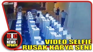 SELFIE DOMINO - CEWEK INI RUSAK KARYA SENI SENILAI $200.000 GARA - GARA SELFIE