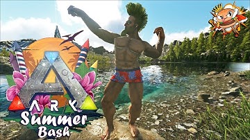 New Amazing Emotes, Skins And A Cheesekini!  Ark Summer Bash Event! With Special Guest Star Brie!