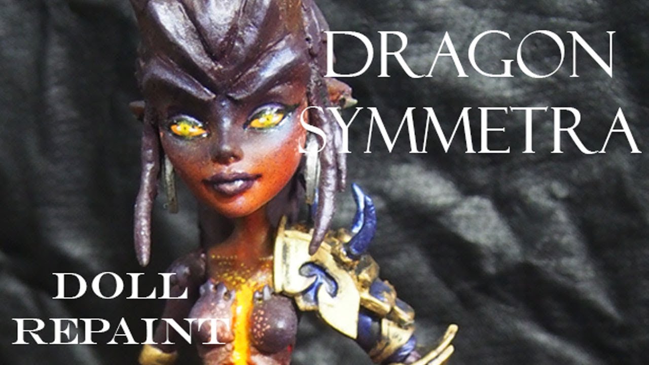 OOAK Overwatch Dragon Symmetra Doll