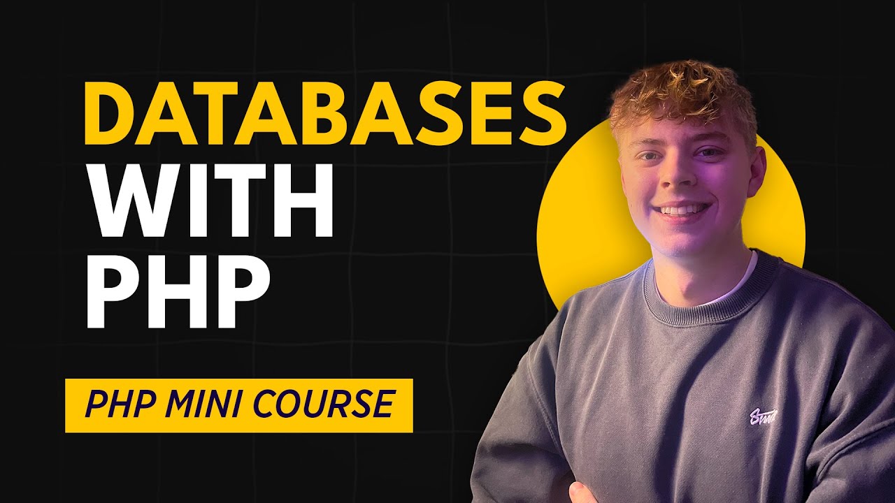 Connecting a Database to a PHP Application - YouTube