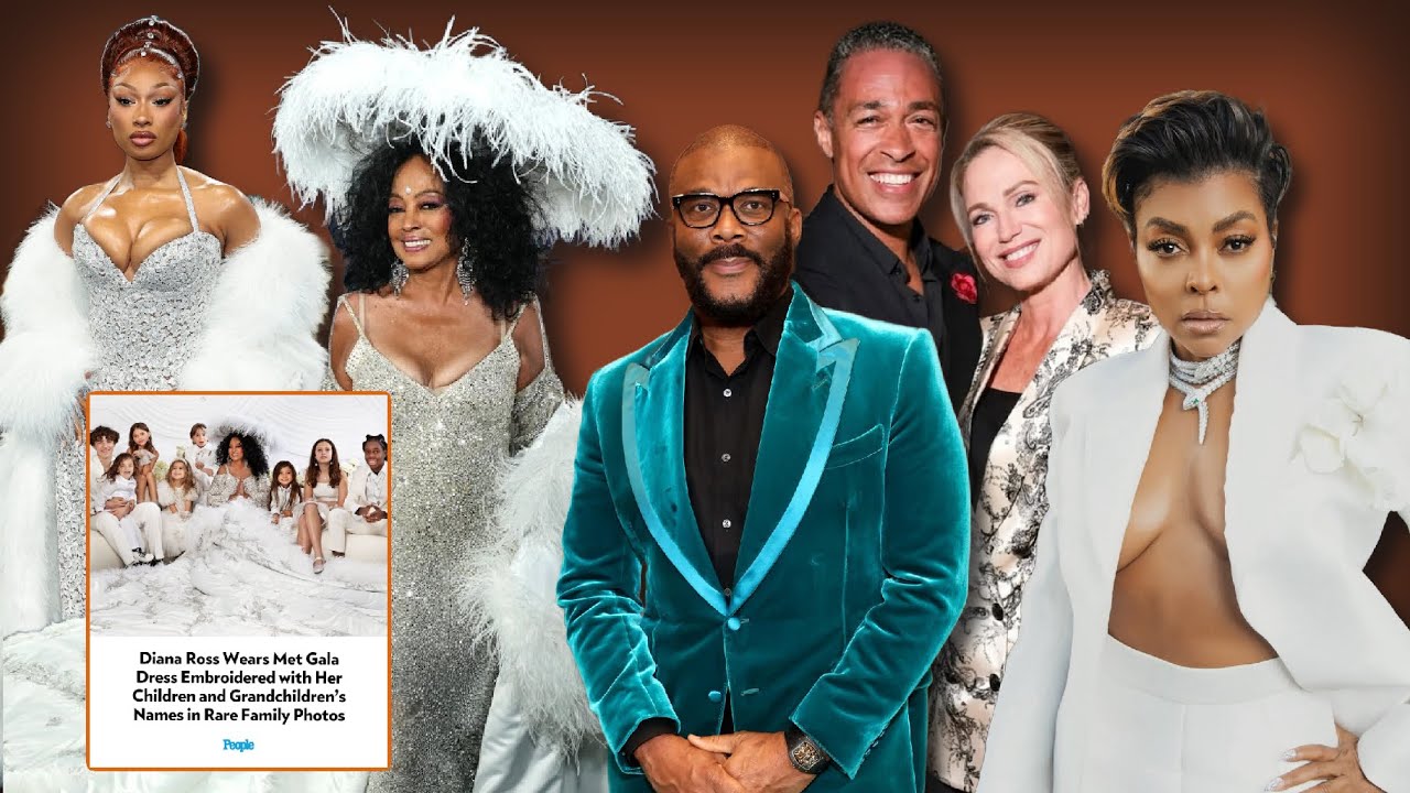 Diana Ross, Meg Thee Stallion, Tyler Perry’s 4 DAY MOVIE SHOOT with Taraji P Henson, TJ Holmes