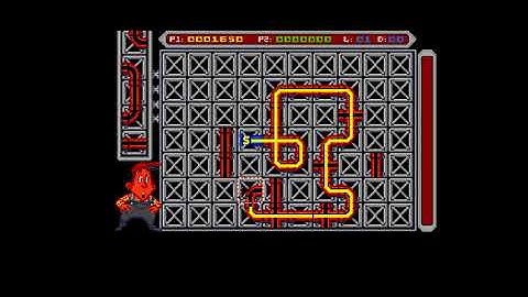 GamingNight: pipemania amiga gameplay