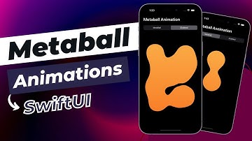 Metaball Animation in SwiftUI - Canvas - TimelineView - Xcode 14