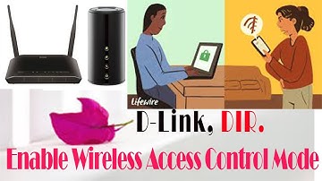 Enable Wireless Access Control Mode; D-link router.|| Control users, Even though they know password.