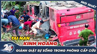 THẢM KHỐC: Xe Khách &quot;Chở 27 Người&quot;  Lao xuống vực Sâu - Cả Bệnh Viện La Liệt Bệnh Nhân