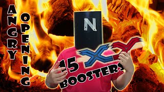Angry Bucket Show - Booster Opening: 15 Base Set XY (XY01)