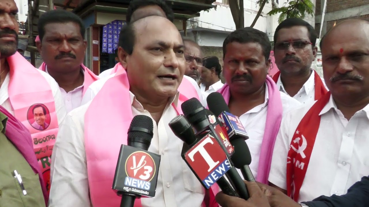 వాళ్ళు మాపార్టీ వస్తున్నారు  .! Venreddy Raju || Choutuppal Municipal Chair Person||Munugode||V3News