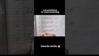 Improve your cursive Handwriting with me 🙌 #trending #handwriting