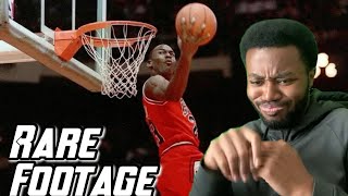 BRO WAS REALLY DIFFERENT THO!!!! Michael Jordan Best Rare Video Ever Reaction