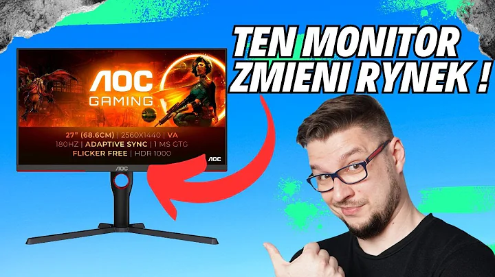 Ten monitor zmieni rynek ! 1440p. 180hz MiniLED ~AOC Q27G3XMN