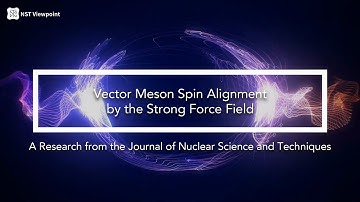Vector Meson Spin Alignment by the Strong Force Field