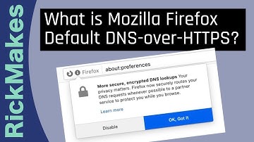 What is Mozilla Firefox Default DNS-over-HTTPS?