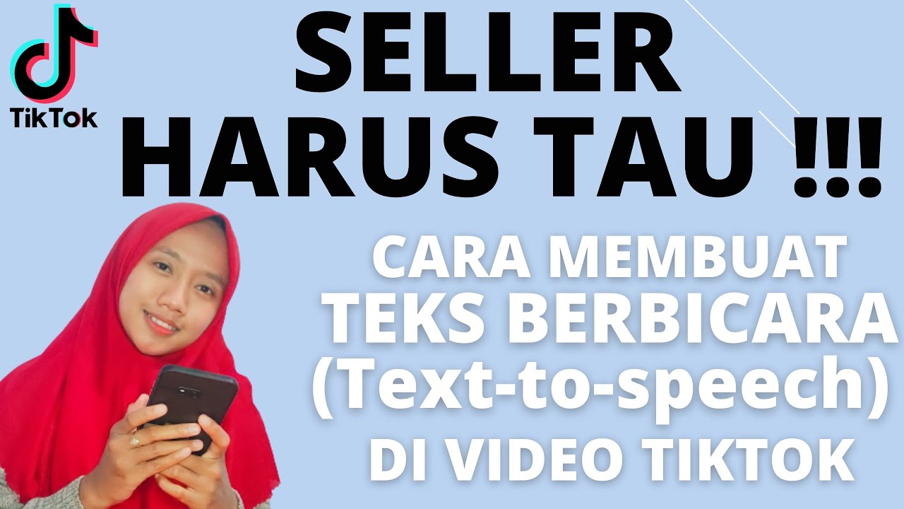 CARA MEMBUAT TEKS BERBICARA DI VIDEO TIKTOK 
