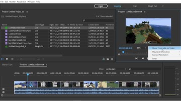 Optimising Adobe Prelude for Game Editing