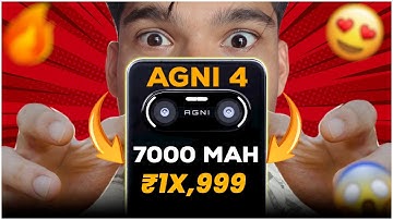 Lava Agni 4 First Look, Features, Specs, Price, Release Date