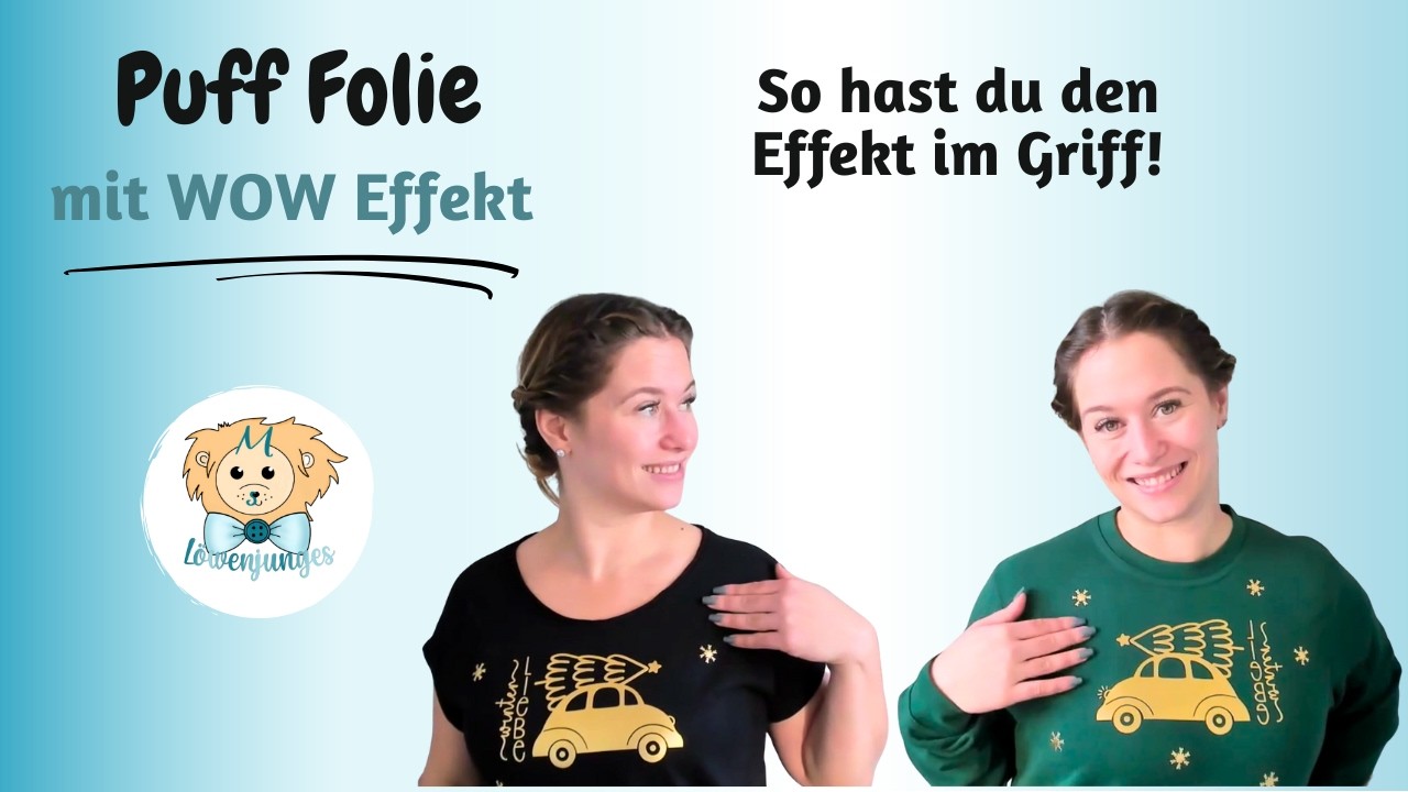 Puff Folie richtig Nutzen ohne krisseligen Effekt