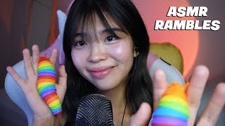 ASMR Rambles and Tingles! Soft Whispers, Mouth Sounds and Storytime