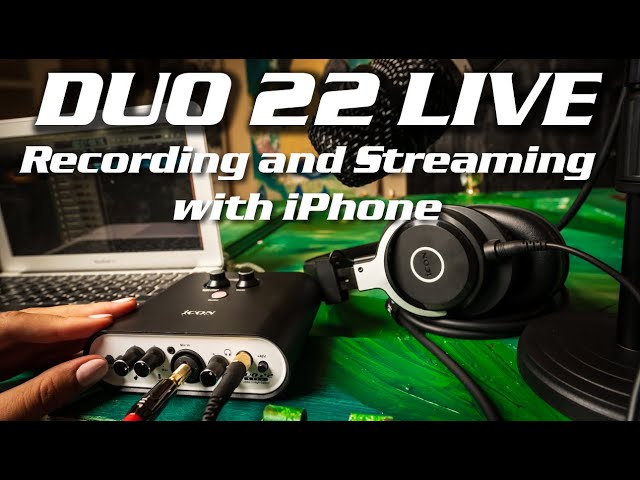 Аудіоінтерфейс Icon DUO22 Live