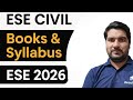 ESE 2026 Syllabus & Best Books | UPSC ESE Preparation Guide