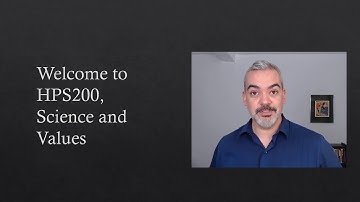 HPS200 - Week 1 - Course Overview
