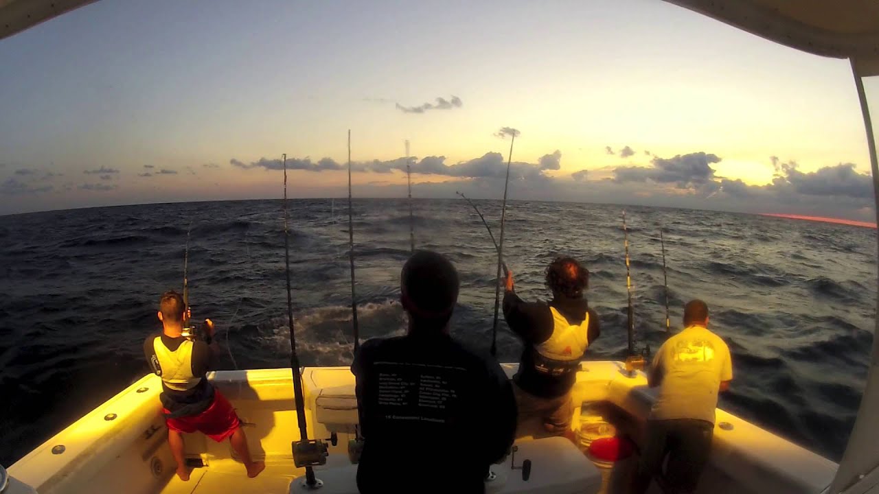 Montauk Tuna Fishing Three G's Bigeye / Mako (2014) YouTube