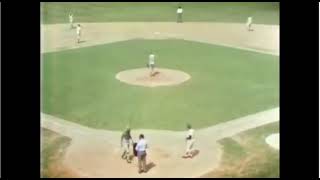 6/15/1969 Red Sox fans do the "Whoooop!" when a foul ball rolls down the backstop net at Fenway Park