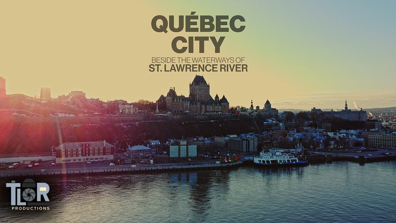 Drone Shoots: Québec City and St. Lawrence River