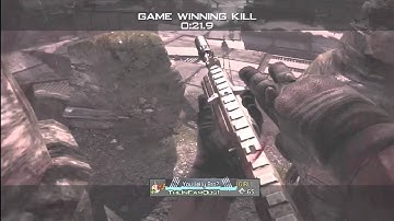 MW3 1 minute killcam