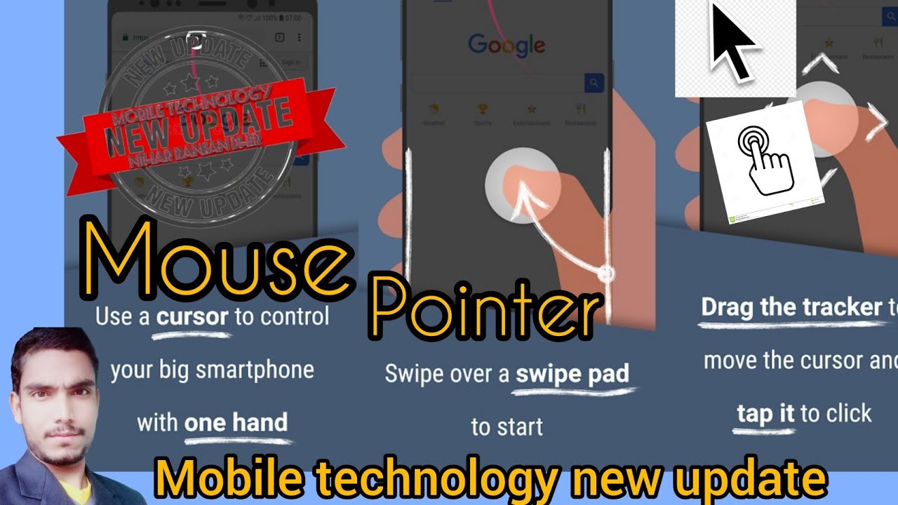 Reachability cursor & mouse pointer YouTube