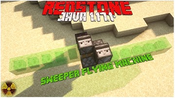 How to build a Sweeper Flying Machine in Minecraft | Redstone Tutorial | Minecraft Java 1.17.1+