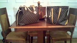 Louis Vuitton Neverfull Cabas Mezzo Comparison