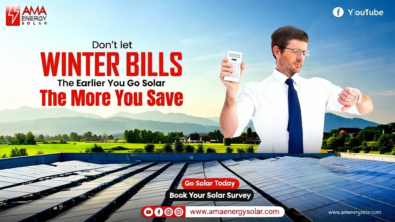 How to Design a Solar Panel Flyer in Photoshop | Live Design Process