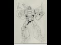 Transformer Fire Guts God Ginrai Speed Drawing