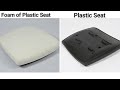 Plastic seat  foam of plastic seat