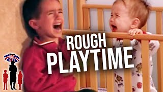 Big Brother is Aggressive Towards Baby Brother | Supernanny