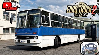 ETS2 Bus | Classic Ikarus Bus Drive on Small Roads 😍 | Realistic Bus Driving screenshot 4