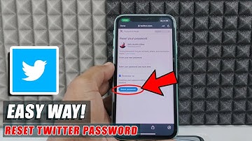 How to Change Twitter Password Without Old Password (2025)