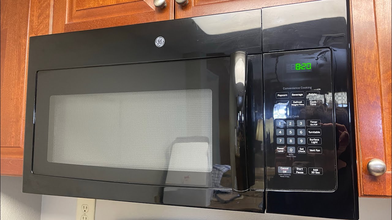 GE (General Electric) JVM3162DJ1BB Microwave Oven - YouTube