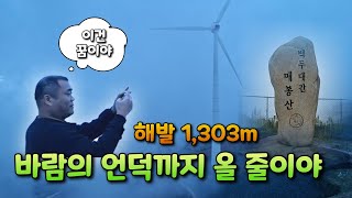 공포체험? 강원도태백, 매봉산 바람의언덕 추천해요~ #koreavlog