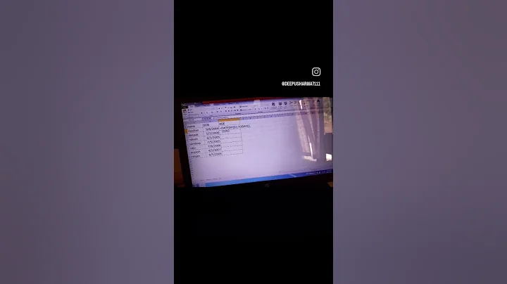 ms excel me age nikale #msoffice #excel #youtubeshorts #viral #shorts #shortvideo